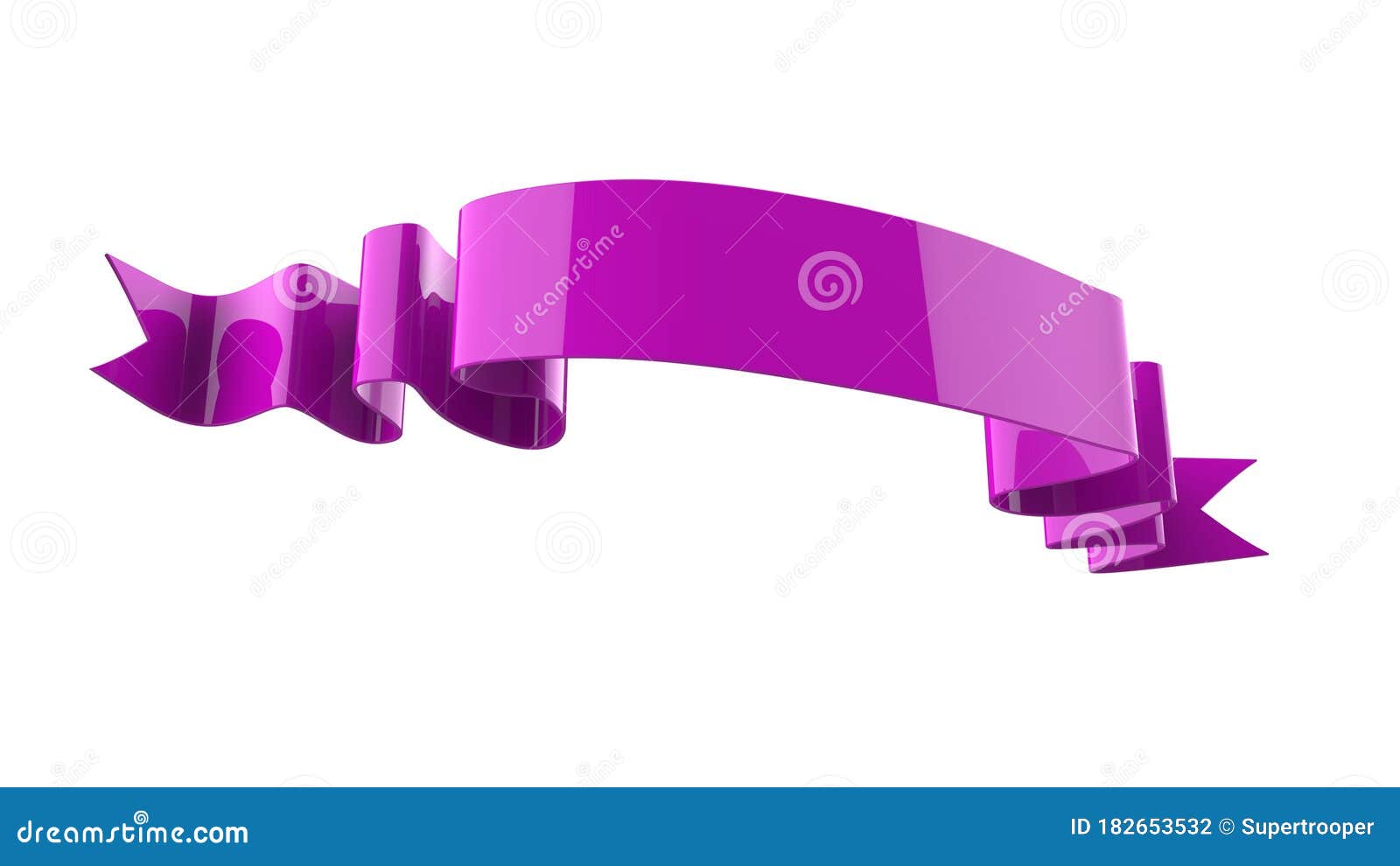 realisticÃÂ retro ribbonÃÂ decorative bannerÃÂ isoltedÃÂ on white background
